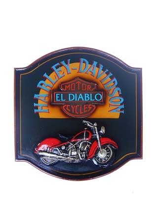 foto Plaketa Harley Davidson
